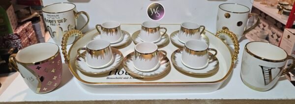 ⁦طقم قهوة ☕️ كحلة⁩ - الصورة ⁦2⁩