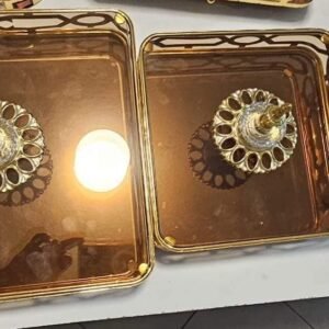 مجموعة اطباق بالغطاء